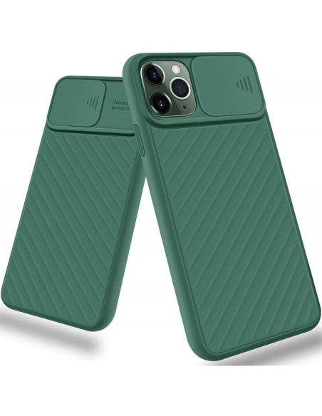 iPhone 12 Pro Max Stöttåligt Skal Inbyggd Kamerskydd CamShield