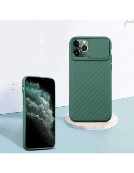 iPhone 12 Pro Max Stöttåligt Skal Inbyggd Kamerskydd CamShield