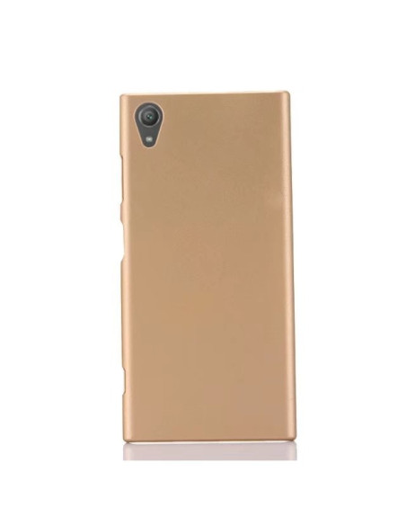 Mattsvart gummibelagt skal för Sony Xperia X Performance, sett från sidan