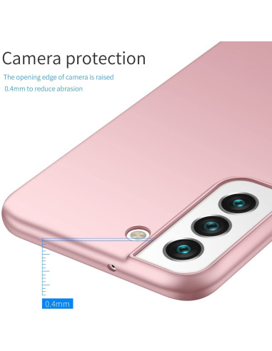 Samsung S22 Plus Tunt Lätt Mobilskal Basic V2 Rosenguld