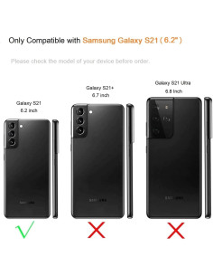 Samsung S21 Plus Tunt Lätt Skal Basic V2 Rosenguld