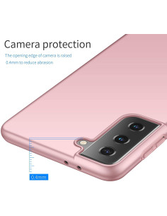 Samsung S21 Plus Tunt Lätt Skal Basic V2 Rosenguld