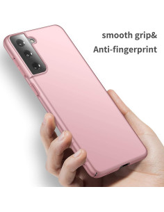 Samsung S21 Plus Tunt Lätt Skal Basic V2 Rosenguld