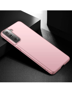 Samsung S21 Plus Tunt Lätt Skal Basic V2 Rosenguld