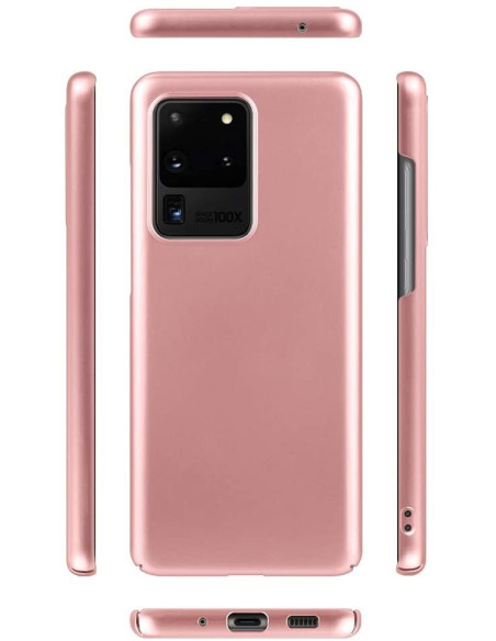 Samsung S20 Ultra Tunt Lätt Skal Basic V2 Rosenguld