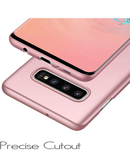 Samsung S10 Tunt Lätt Skal Basic V2 Rosenguld