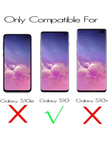 Samsung S10 Tunt Lätt Skal Basic V2 Rosenguld