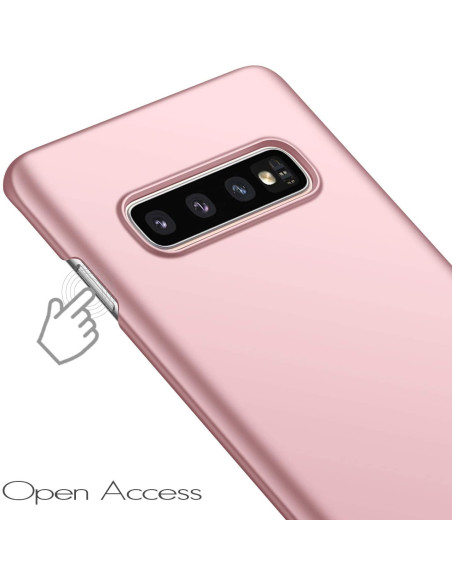 Samsung S10 Tunt Lätt Skal Basic V2 Rosenguld