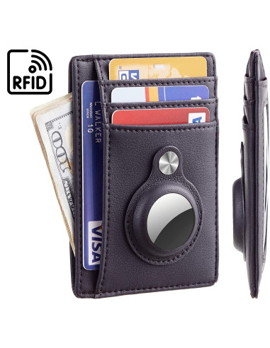 6-FACK Korthållare Air Tag RFID Säker