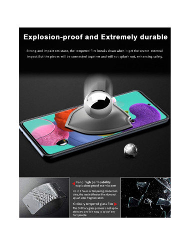 2-PACK Samsung A52/A52s 4G/5G Härdat glas 0.26mm 2.5D 9H