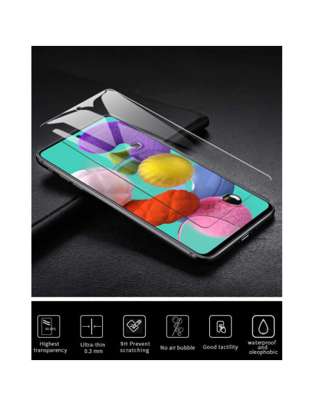 2-PACK Samsung A52/A52s 4G/5G Härdat glas 0.26mm 2.5D 9H