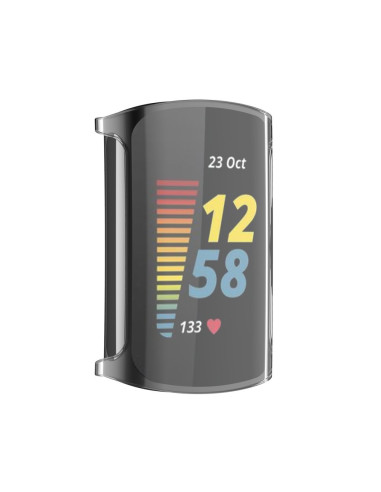 2-PACK Heltäckande TPU Skal Fitbit Charge 5 Liquid
