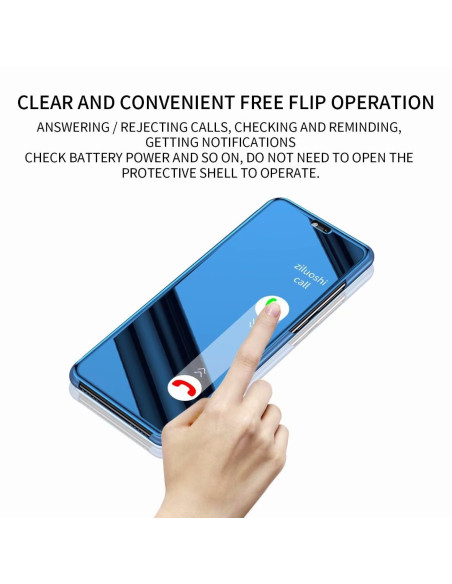 Samsung S9 Exklusiv Flipfodral Clear View Standing V2 Rocket®