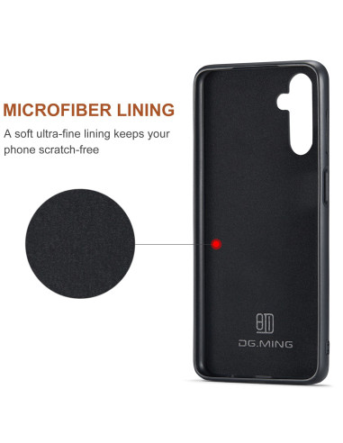 8-FACK Samsung A13 5G / A04s Stöttåligt Skal med Magnetisk Korthållare DG.MING Detach