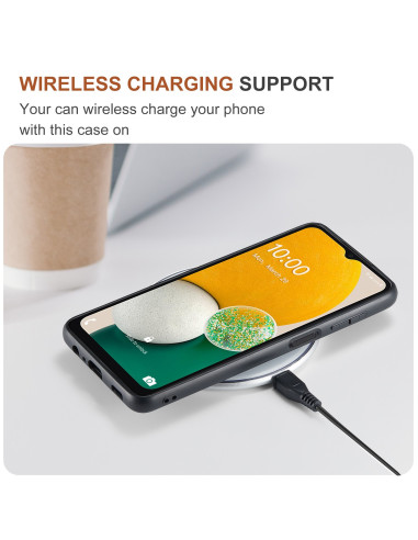 8-FACK Samsung A13 5G / A04s Stöttåligt Skal med Magnetisk Korthållare DG.MING Detach