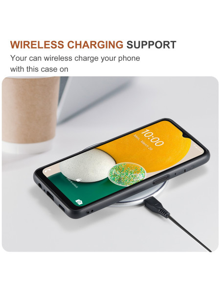 8-FACK Samsung A13 5G / A04s Stöttåligt Skal med Magnetisk Korthållare DG.MING Detach