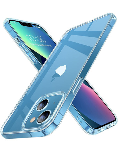 iPhone 13 Mini Stöttåligt Genomskinligt Skal Simple