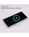 Samsung S22 Ultra Transparent Stötdämpande Skal MagSafe-Kompatibelt