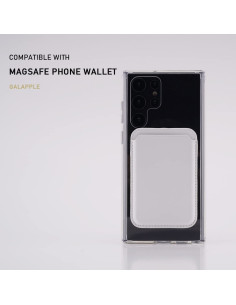 Samsung S22 Ultra Transparent Stötdämpande Skal MagSafe-Kompatibelt