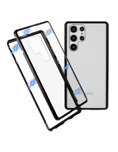 Samsung S22 Ultra Heltäckande Premium Skal Glassback V4
