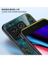 OnePlus 10 Pro Marmorskal 9H Härdat Glas Baksida Glassback V2