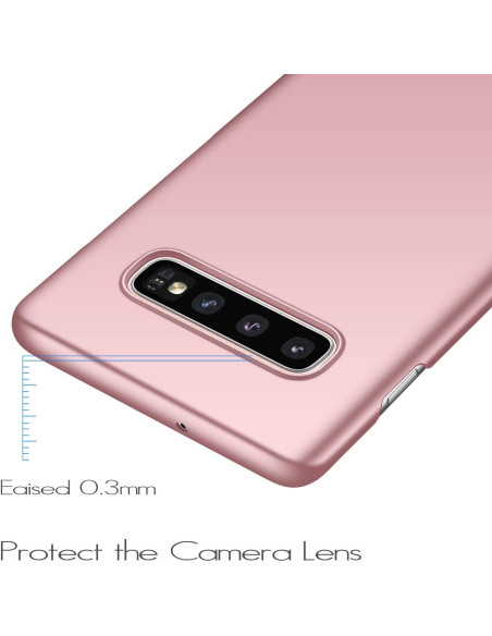 Samsung S10e Ultratunt Lätt Mobilskal Basic V2 Rosenguld
