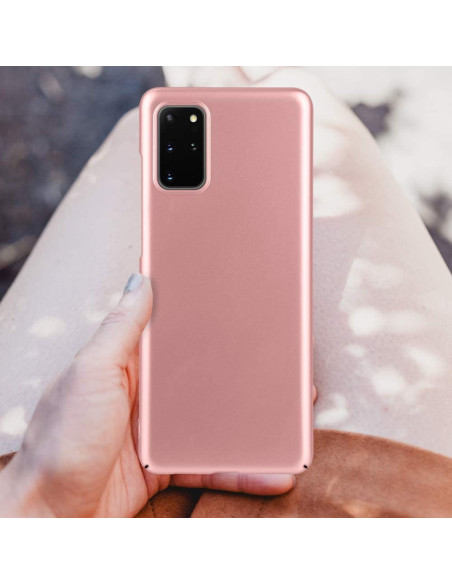 Samsung S20 Tunt Lätt Mobilskal Basic V2 Rosenguld
