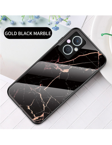 OnePlus Nord N20 5G Marmorskal 9H Härdat Glas Baksida Glassback V2