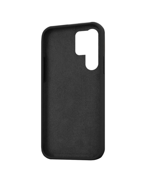 Samsung S22 Ultra Gummibelagd Mattsvart Silikon Skal