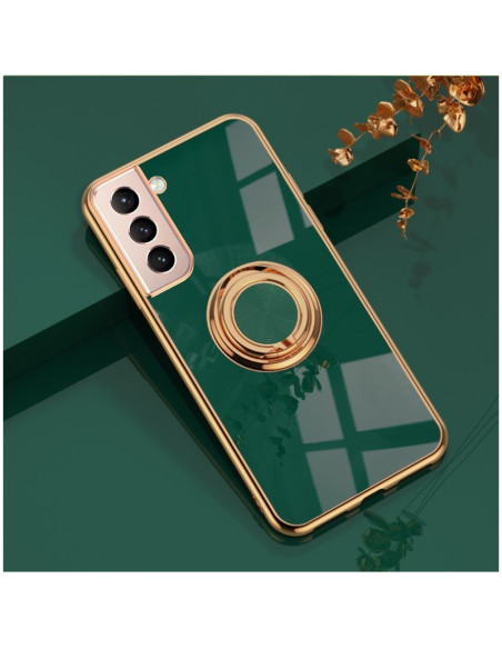 Samsung S22 Plus Elegant &amp; Stöttåligt Skal med Ringhållare Flawless