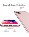 iPhone 7 Plus / 8 Plus Ultratunt Lätt Mobilskal Basic V2 Rosenguld