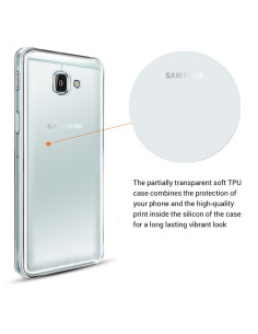 Samsung A5 2016 Stöttåligt Genomskinligt Skal Simple 2