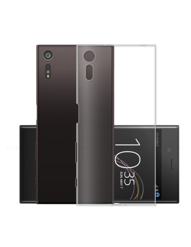 Xperia L1 Stöttåligt Genomskinligt Skal Simple
