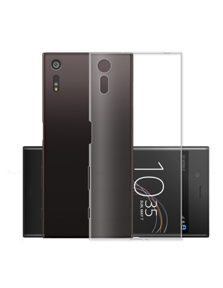 Xperia L1 Stöttåligt Genomskinligt Skal Simple