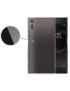 Xperia L1 Stöttåligt Genomskinligt Skal Simple