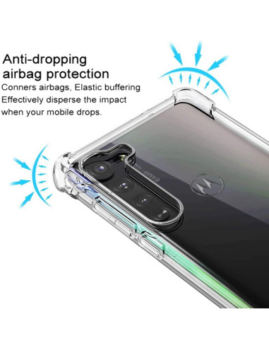 Motorola Edge Stöttåligt Skal med Förstärkta Hörn