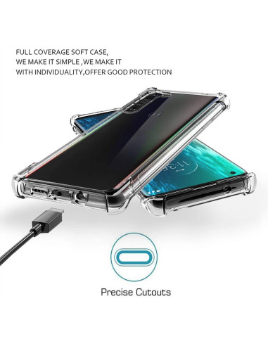Motorola Edge Stöttåligt Skal med Förstärkta Hörn
