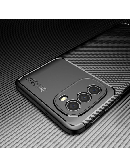 Motorola Moto G200 Stöttåligt Skal FullCarbon V4
