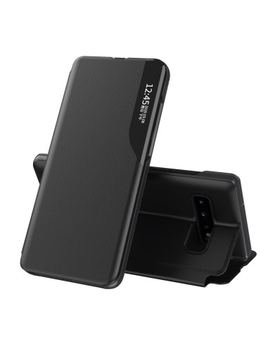 Samsung S10 Plus Stilrent Smart View Fodral - Svart