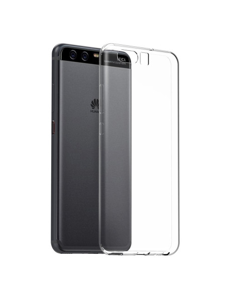 Huawei P10 Stöttåligt Genomskinligt Skal Simple