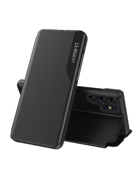 Samsung S22 Ultra Stilrent Smart View Fodral - Svart