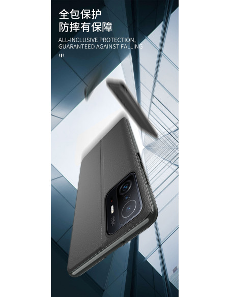 Xiaomi Mi 11T / 11T Pro Stilrent Smart View Fodral - Svart