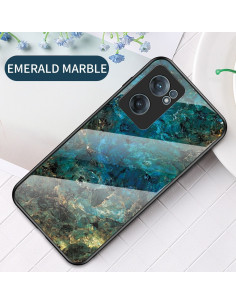 OnePlus Nord CE 2 5G Marmorskal 9H Härdat Glas Baksida Glassback V2