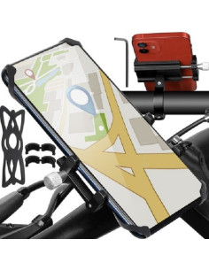 Cykeltelefonhållare med resår U18282