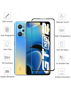 Realme GT 2 / GT Neo 2 Härdat Glas 3D 0.26mm 9H Fullframe 2