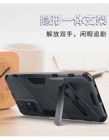Xiaomi Redmi Note 11 / 11S Stöttåligt Skal med Kickstand ThinArmor V2