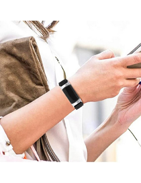 Fitbit Charge 5 Stilren Läderarmband Retro