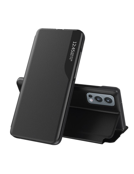 OnePlus Nord 2 5G Stilrent Smart View Fodral - Svart