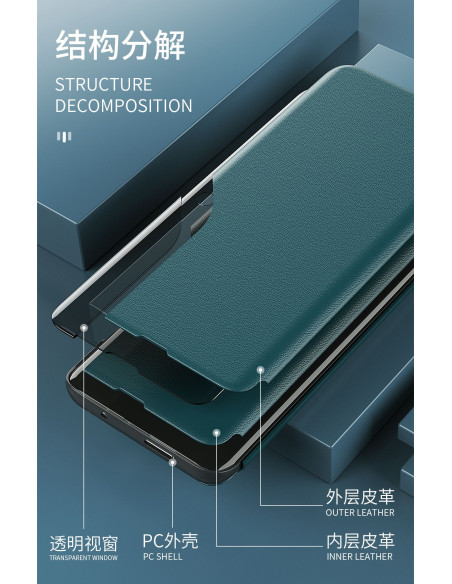 OnePlus Nord 2 5G Stilrent Smart View Fodral - Svart