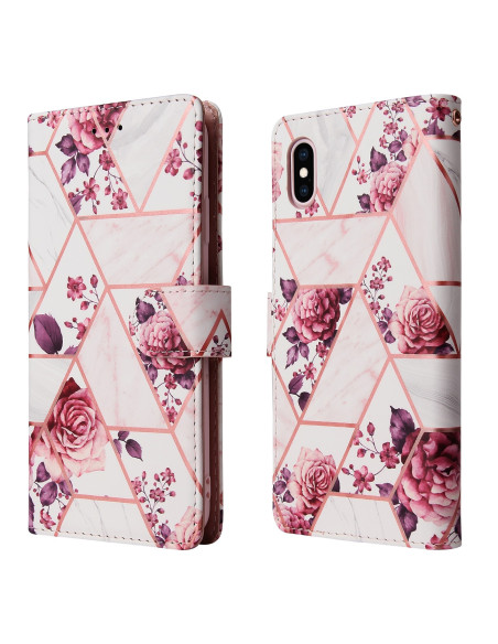 iPhone XS Max Trendigt Plånboksfodral Sparkle 4-FACK